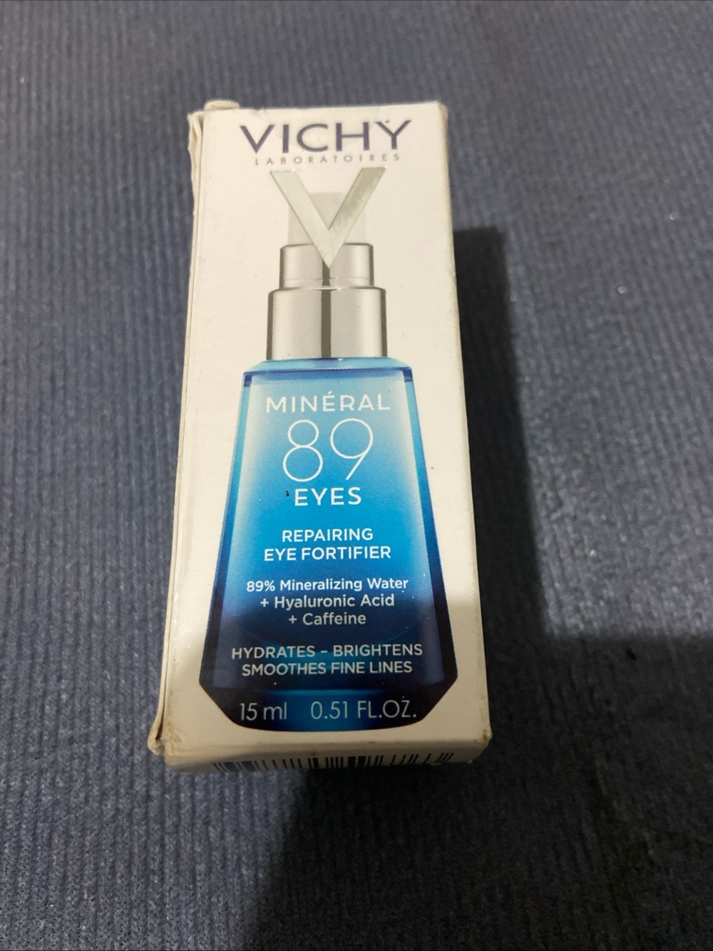 Vichy Mineral 89 Eyes Hyaluronic Acid Caffeine Eye Serum Repair 15mL EXP 05/27